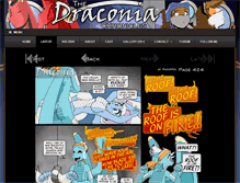 Tablet Screenshot of draconia.katbox.net